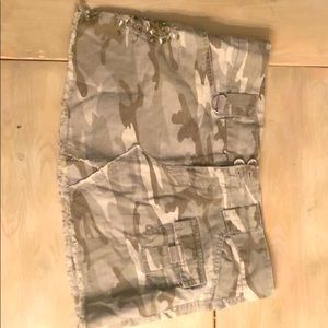 Camo skirt